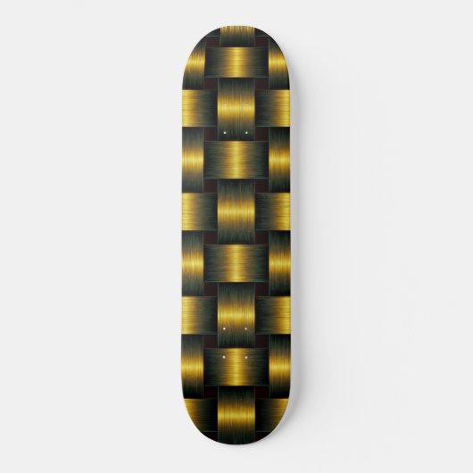 Gouden rooster skateboard (Voorkant)