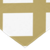 Gouden rooster tafelkleed (Gekanteld)