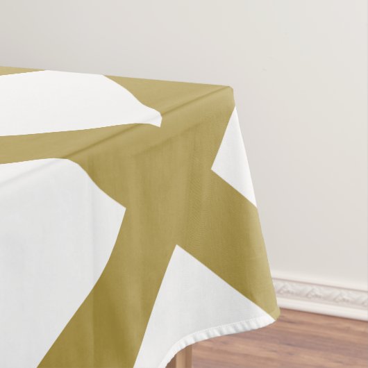 Gouden rooster tafelkleed (Voorbeeld)