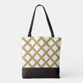 Gouden rooster tote bag (Achterkant)