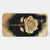 Gouden Rose Versiering Met Tientallen Details Case-Mate iPhone Case (Achterkant (horizontaal))