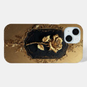 Gouden Rose Versiering Met Tientallen Details Case-Mate iPhone Case (Achterkant (horizontaal))
