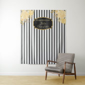 Gouden Roze Afstudeerfoto Achtergrond Tapijt Wandkleed (In situ)