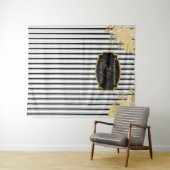 Gouden Roze Afstudeerfoto Achtergrond Tapijt Wandkleed (In Situ (horizontaal))