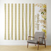 Gouden Roze Afstudeertapijt Wandkleed (In Situ (horizontaal))