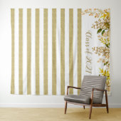 Gouden Roze Afstudeertapijt Wandkleed (In Situ (horizontaal))