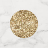Gouden Roze Confetti Glitter (Kleine voorkant)