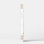 Gouden & Roze Eenhoorn Bloem Bloeit Trendy Cute Case-Mate iPhone Case (Achterkant / Rechts)