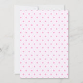 Gouden Roze Flamingo Let's Flamingle Verjaardag Kaart (Achterkant)