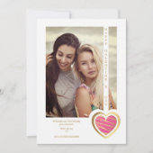 Gouden Roze Hart Vriendin Gelukkig Galentijnsdag (Voorkant)