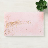 Gouden Roze Roze Glitter Sterren Post-it® Notes (Kantoor)