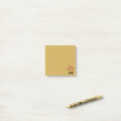 Gouden Roze Sakura Bonsai Bloem Post-It Notitieblo Post-it® Notes (Op bureau)