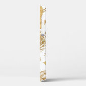 Gouden rozen, bloemen, bladeren en bessen van hond Case-Mate iPhone case (Achterkant / Links)