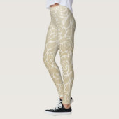 Gouden Rozen Elegante Leggings (Links)