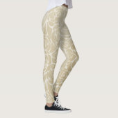 Gouden Rozen Elegante Leggings (Rechts)