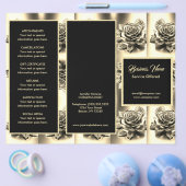 Gouden Rozen en zwart Menu & Prijzen (Enkel)