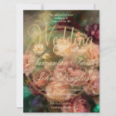 Gouden  Rozen geschilderd in oude Nederlandse stij (Voorkant)