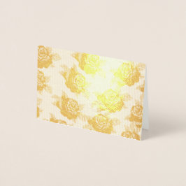 Gouden Rozen Kaart
