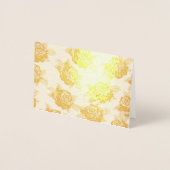 Gouden Rozen Kaart (Voorkant)