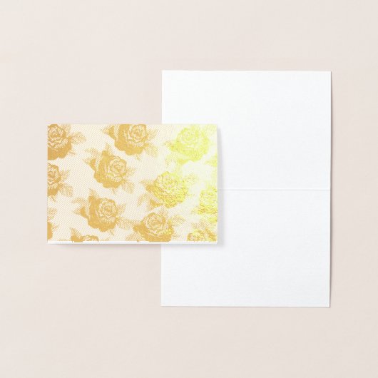 Gouden Rozen Kaart (Display)