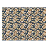 Gouden Rozen Met Een Metalen Afwerking Tafelkleed (Voorkant (Horizontaal))