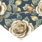Gouden Rozen Met een Metallic Afwerking Tafelkleed (Gekanteld)