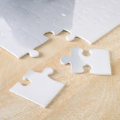 Gouden Rozen op Muur van Rustieke Stenen Cottage Legpuzzel (Zijkant)