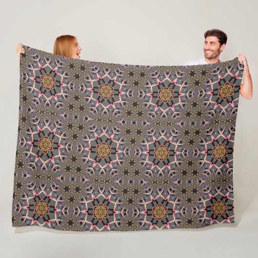 Gouden Rozet Fleece Deken (In situ)