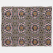 Gouden Rozet Fleece Deken (Voorkant (Horizontaal))