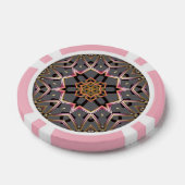 Gouden Rozet Poker Chips (Enkel)