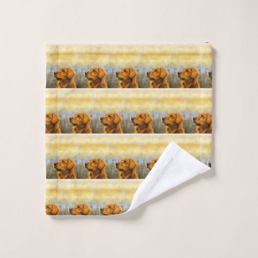 gouden rugbadhanddoek. bad handdoek (Wasdoekje)