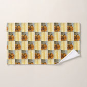 gouden rugbadhanddoek. bad handdoek (Handdoek)