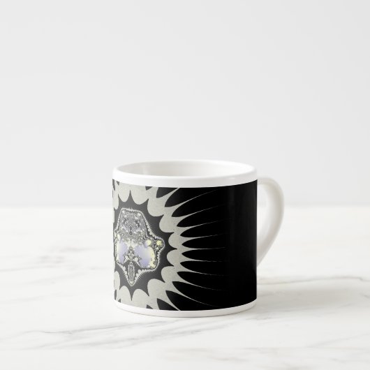 Gouden Ruimte Espresso Kop (Voorkant rechts)