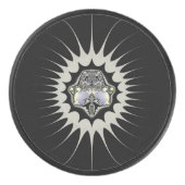 Gouden Ruimte Hockey Puck (Voorkant)
