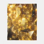 gouden runemunten fleece deken (Voorkant)