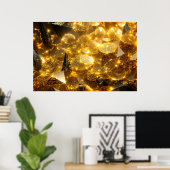 gouden runemunten poster (Thuiskantoor)