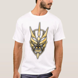 Gouden Samurai Masker T-Shirt