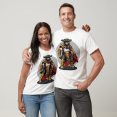 Gouden Samurai Panda: krijger van elegantie T-shirt (Unisex)