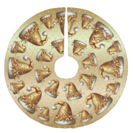 Gouden Santa Hat Tree Rok Kerstboom Rok