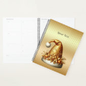 Gouden Santa Hat Vakantie Planner (Display)
