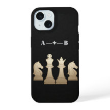 Gouden Schaak Koninklijke Crest Donkere Luxe Strat