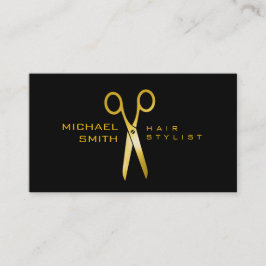 Gouden Schaar Haar Stylist Afspraak #9 Afsprakenkaartje