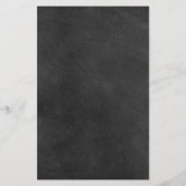 Gouden Schaar Kappersdienst Menu Schoolbord (Achterkant)