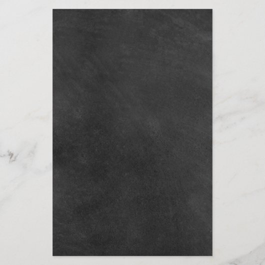 Gouden Schaar Kappersdienst Menu Schoolbord (Achterkant)