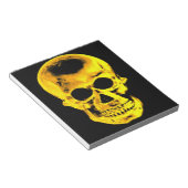 Gouden Schedel Notitieblok (Schuin)