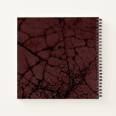 Gouden schedel notitieboek (Achterkant)