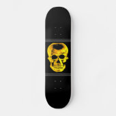 Gouden Schedel Skateboard (Voorkant)
