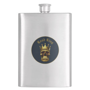 Gouden schedelfles flacon