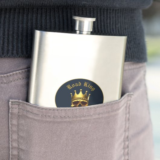 Gouden schedelfles flacon (Voorbeeld)