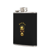 Gouden schedelfles heupfles (Links)